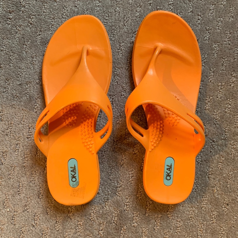 Oka-b sandals-mandarin orange